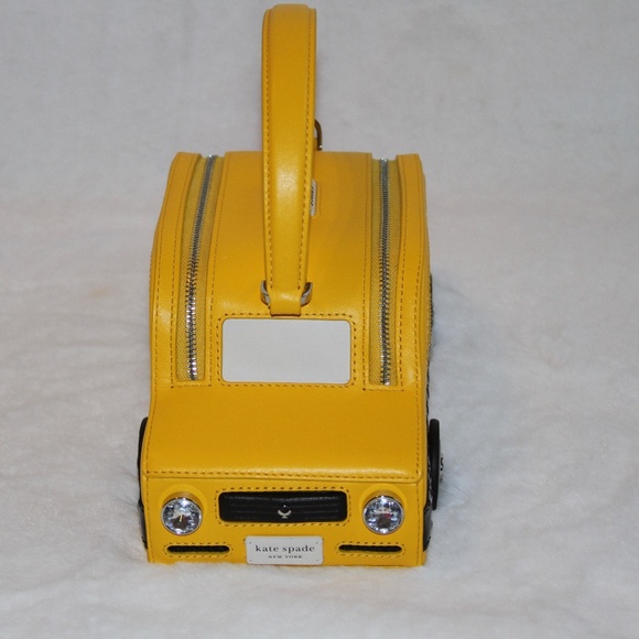 NWT Kate spade Designer Bag leather 3D taxi cab crossbody bag Purse Handbag - Picture 7 of 7